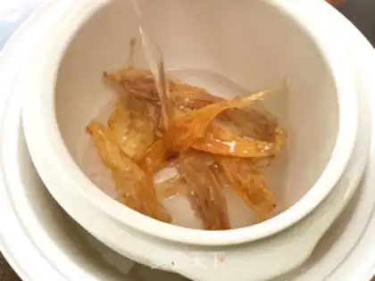 Make Clear the gel soup step 2