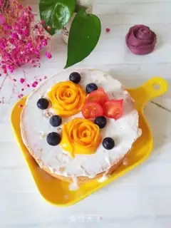 Make Yogurt mango cake step 2
