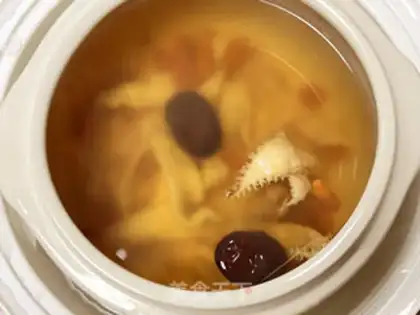 Make Clear the gel soup step 5