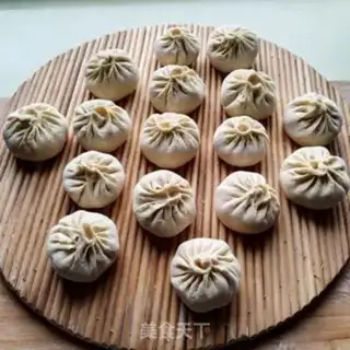 Make White pasta corn radish buns step 19