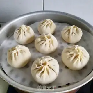 Make White pasta corn radish buns step 20