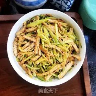 Make The tofu cucumber step 6