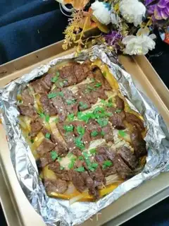 Make Golden mushroom roast beef step 10