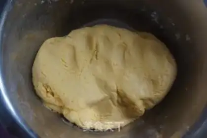 Make Pumpkin rice cake step 4