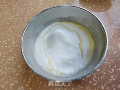 Make Peach jam cake rolls step 4