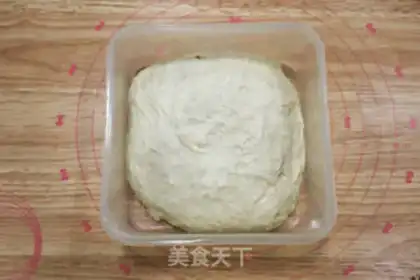 Make Low-temperature fermentation free of bread step 4