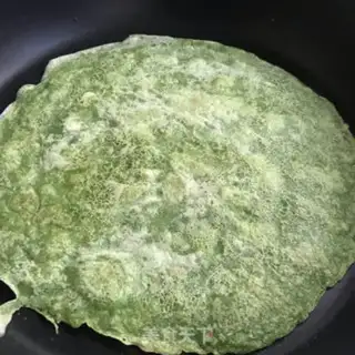 Make Spinach pancakes step 5