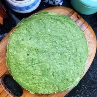 Make Spinach pancakes step 8