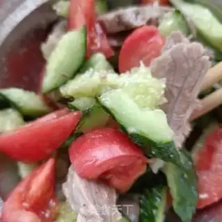 Make Cucumber tomato with cucumber step 7