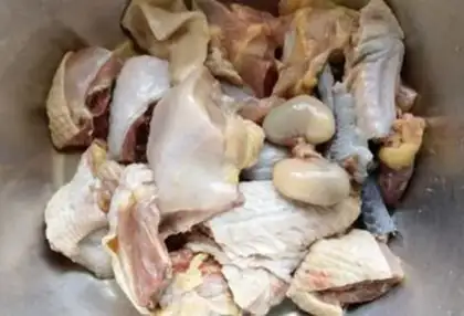 Make The corn and chicken soup step 0