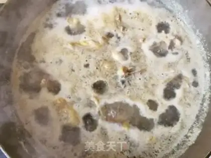 Make The corn and chicken soup step 2