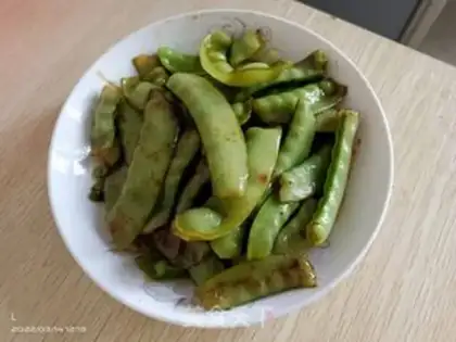 Make Clear the Dutch beans step 2