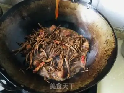 Make Red roasted tea mushrooms step 7