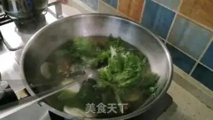 Make Japanese beef oatmeal step 5