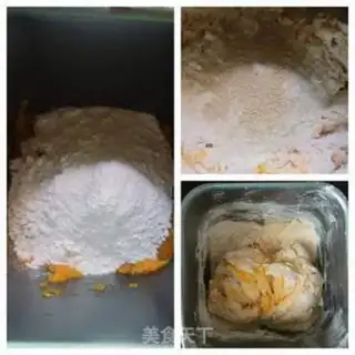 Make Cranberry pumpkin buns step 3