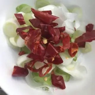 Make Garlic peppers for celery step 1