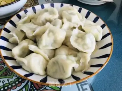 Make Cream egg dumplings step 9