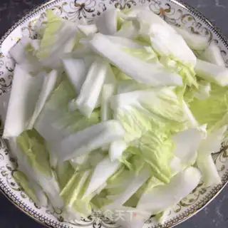 Make Five flowers and cabbage step 1
