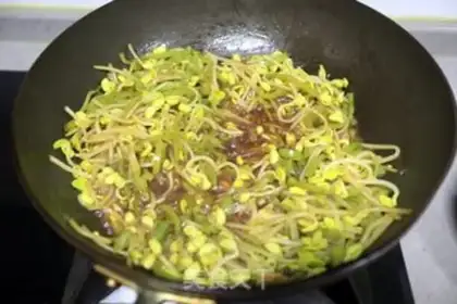 Make Sour pepper soybeans step 5