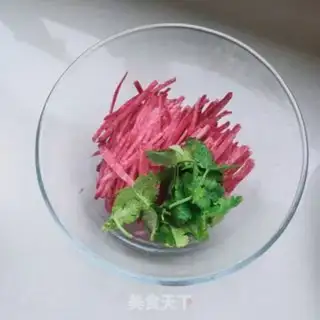 Make Shrimp leather radish step 4