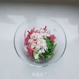 Make Shrimp leather radish step 5