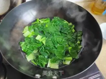 Make Shrimp rice and egg soup step 3