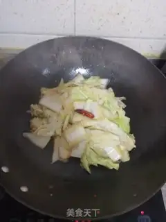 Make Powdered cabbage step 3