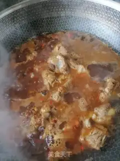 Make Potato burn ribs step 4