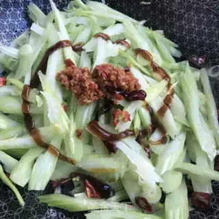 Make Garlic peppers for celery step 6