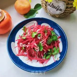 Make Shrimp leather radish step 8