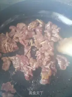 Make Pepper beef step 1