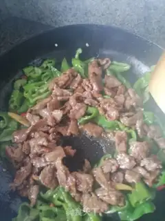Make Pepper beef step 3