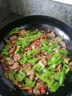 Make Pepper beef step 4