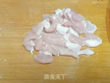 Make Spring fried meat step 3