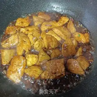 Make The onions burn old tofu step 5