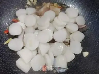 Make Squid cake step 5