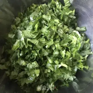 Make Celery leaves step 1
