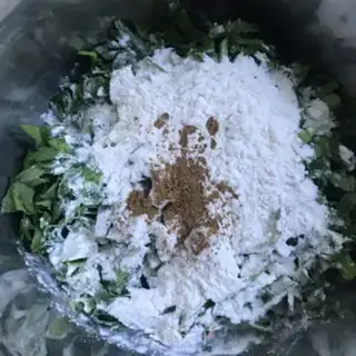 Make Celery leaves step 2
