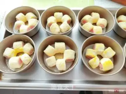 Make Cheese ham bread step 14