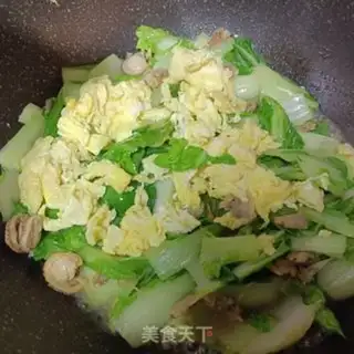 Make Toads, eggs, cabbage step 9