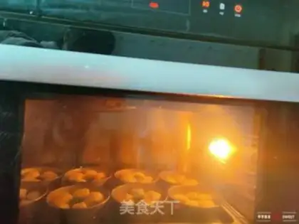 Make Cheese ham bread step 17