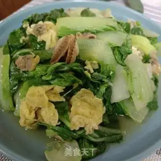 Make Toads, eggs, cabbage step 11