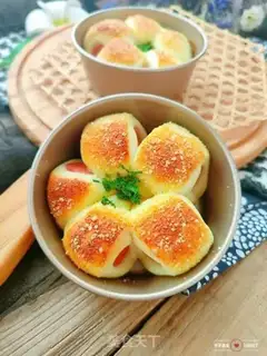 Make Cheese ham bread step 20