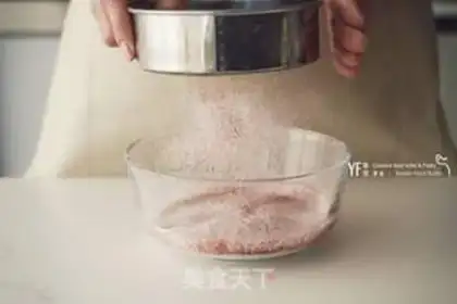 Make Red velvet cake rolls step 2