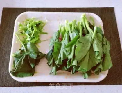 Make Garlic mustard step 1