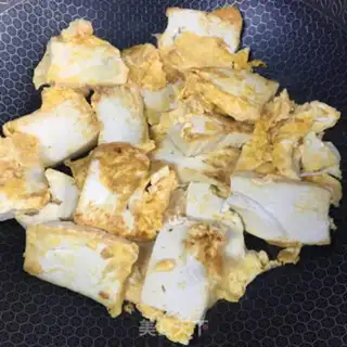 Make Pepper egg tofu step 4
