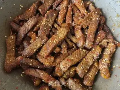 Make Spicy beef step 11