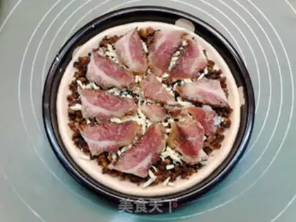 Make Soy mushroom pizza step 22