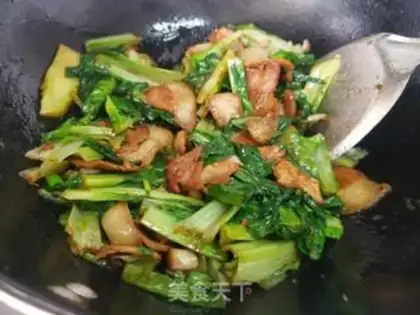 Make Wheat fried meat step 4