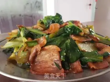 Make Wheat fried meat step 5